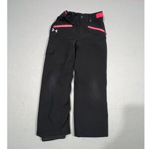 UnderArmour Youth Snowpants with Pink Highlights Size M